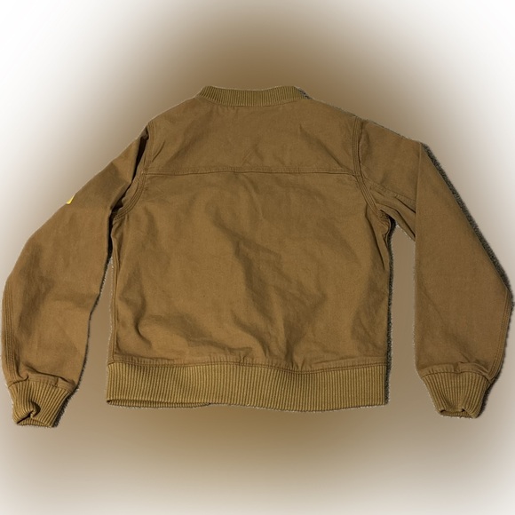 NEW-Carhartt Tan Bomber Jacket - Picture 3 of 6